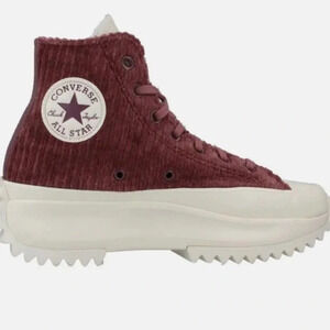 Converse Run Star Hike Cozy High Top Platform Sneaker Sz: 8